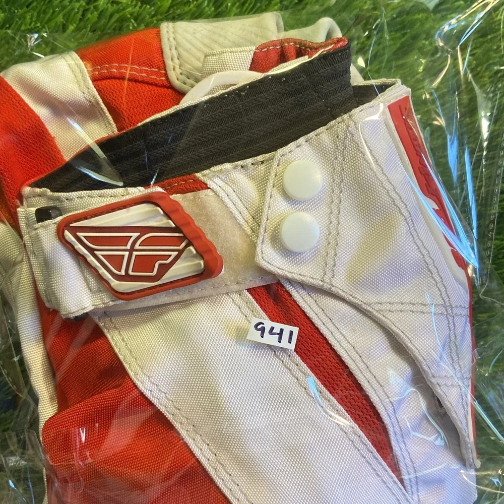 Fly Racing Pant Style 805 Size 18 Youth Kinetic Red Motocross Dirt Bike